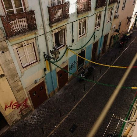 リスボンThe Blue House - Lively Bairro Altoアパートメント エクステリア 写真